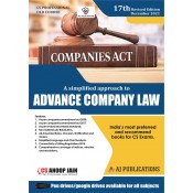 Anoop Jain's Advance Company Law for CS Professional December 2021 Exam [Old Syllabus] by AJ Publications